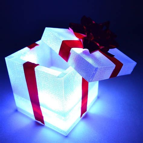 electric light gift box decor|Amazon.com: Lighted Gift Box.